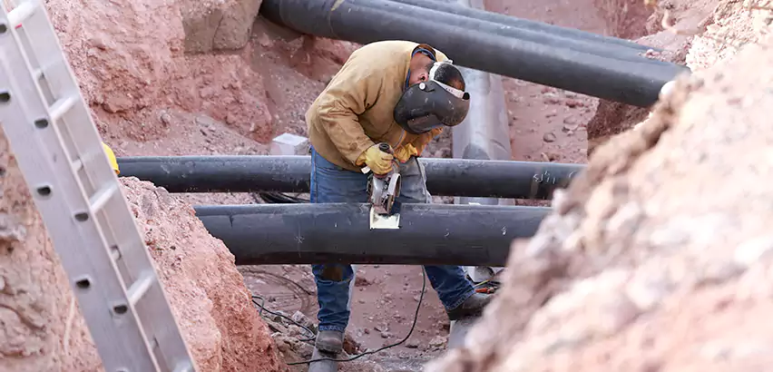 Cast Iron Sewer Pipe Replacement in Floral Park